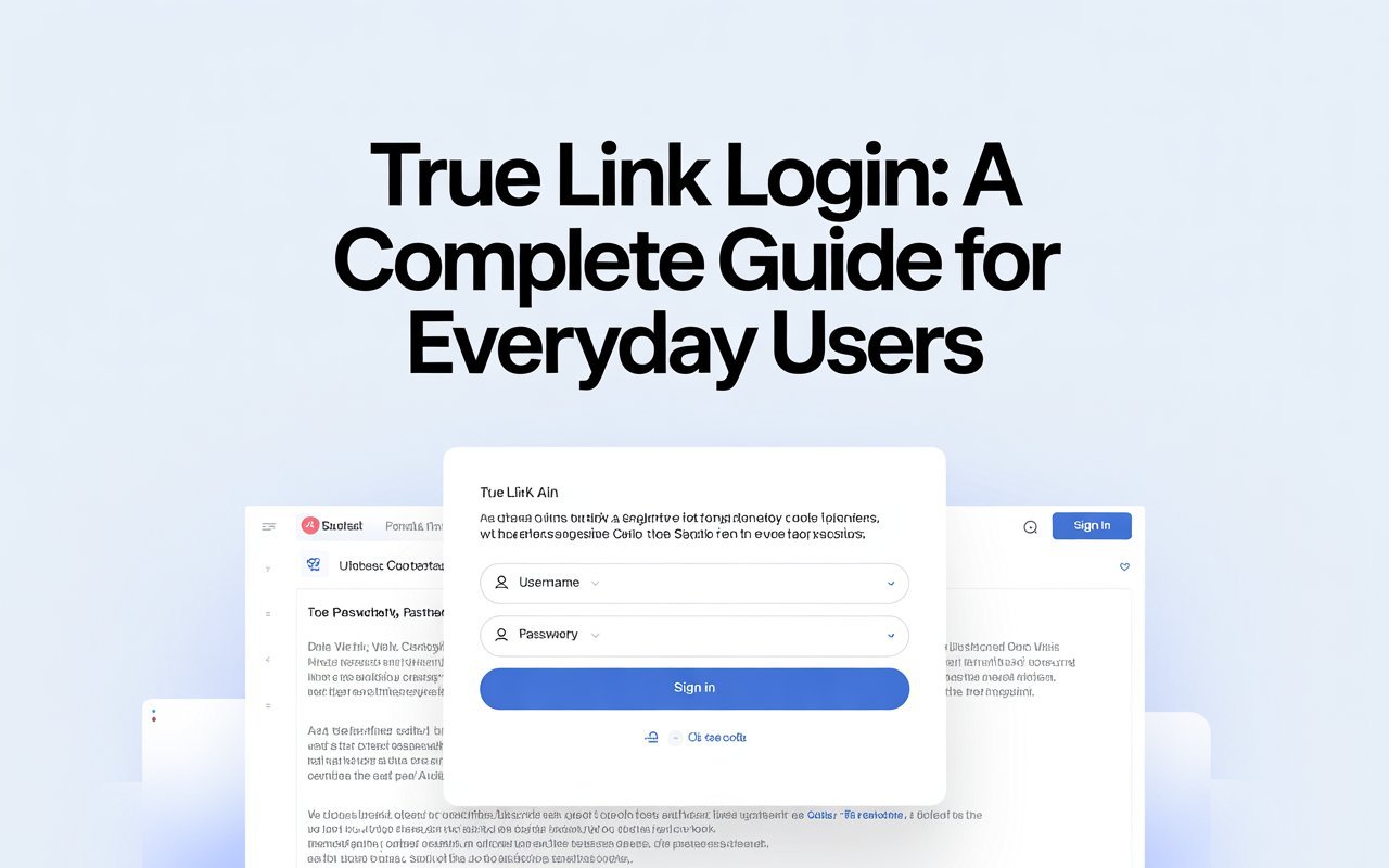 true link login