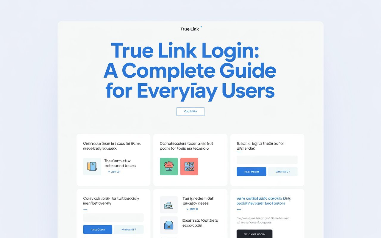true link login