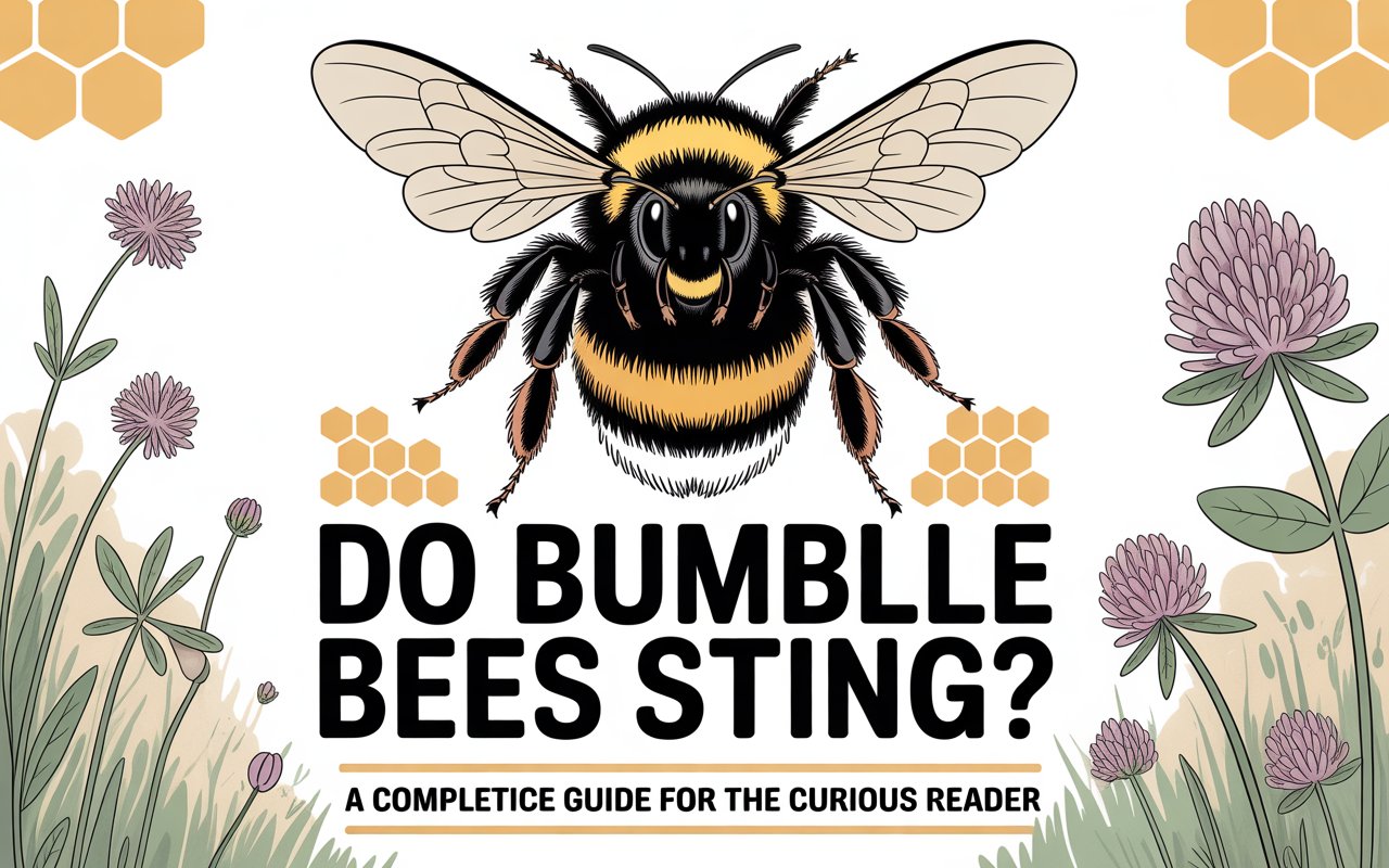 do bumble bees sting
