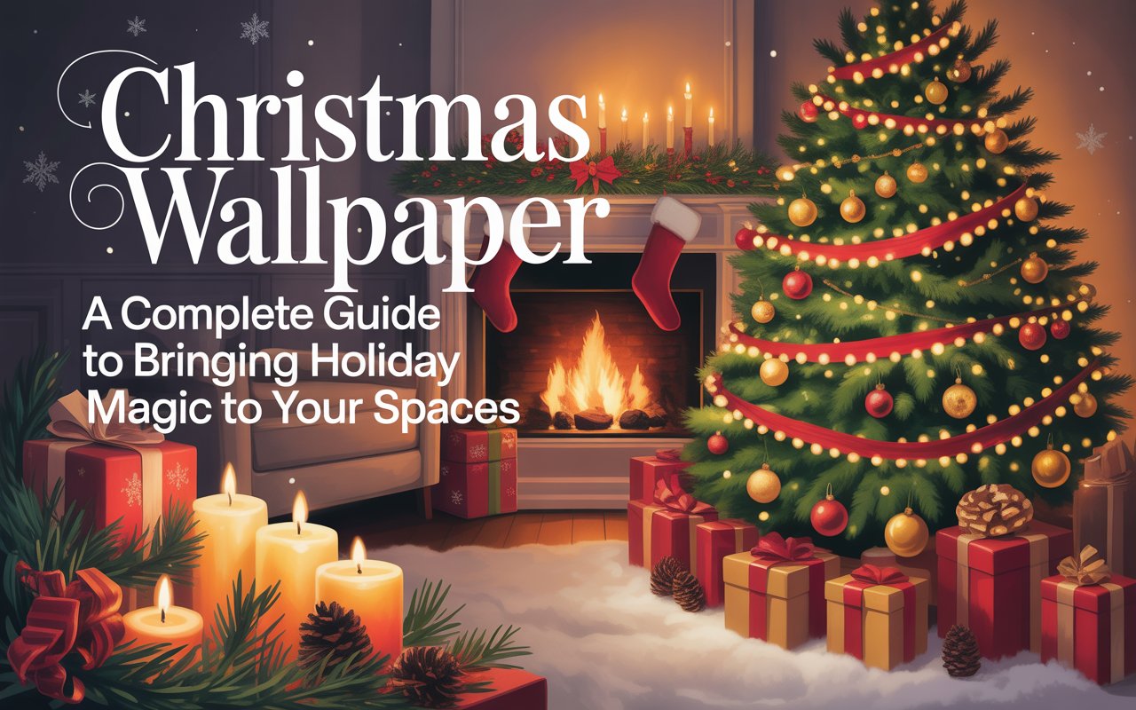 christmas wall paper