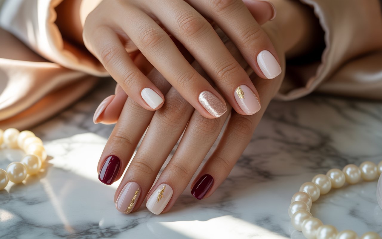 classy short nail designs