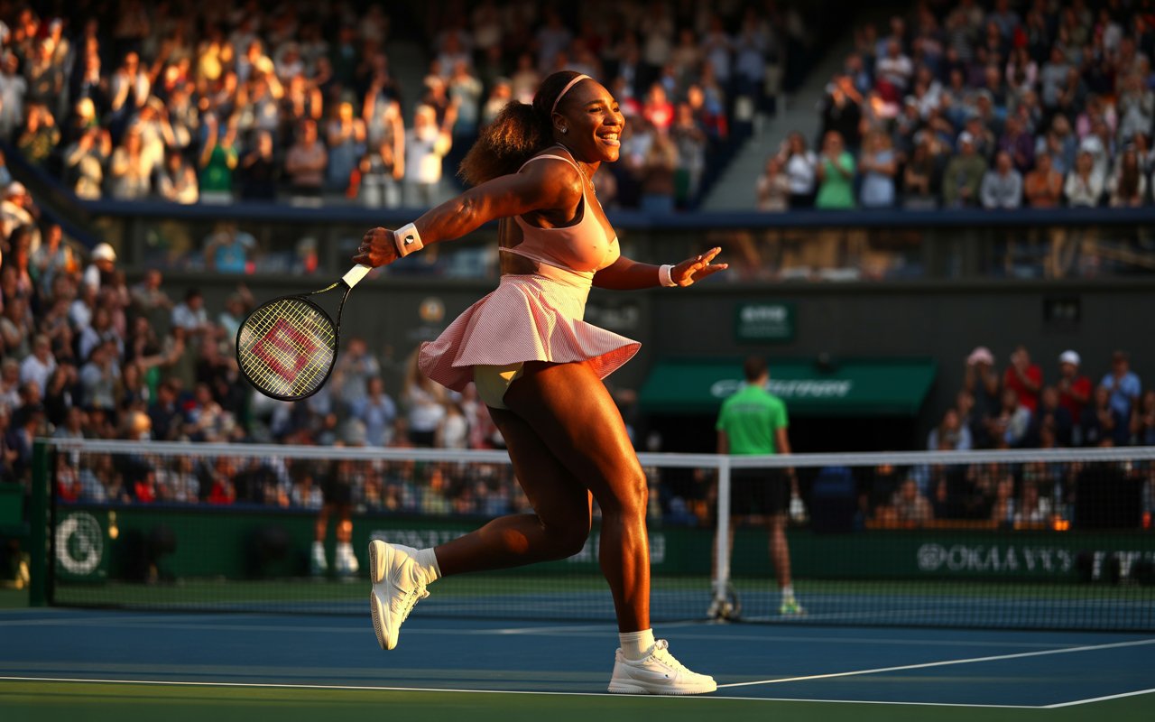 serena williams crip walk