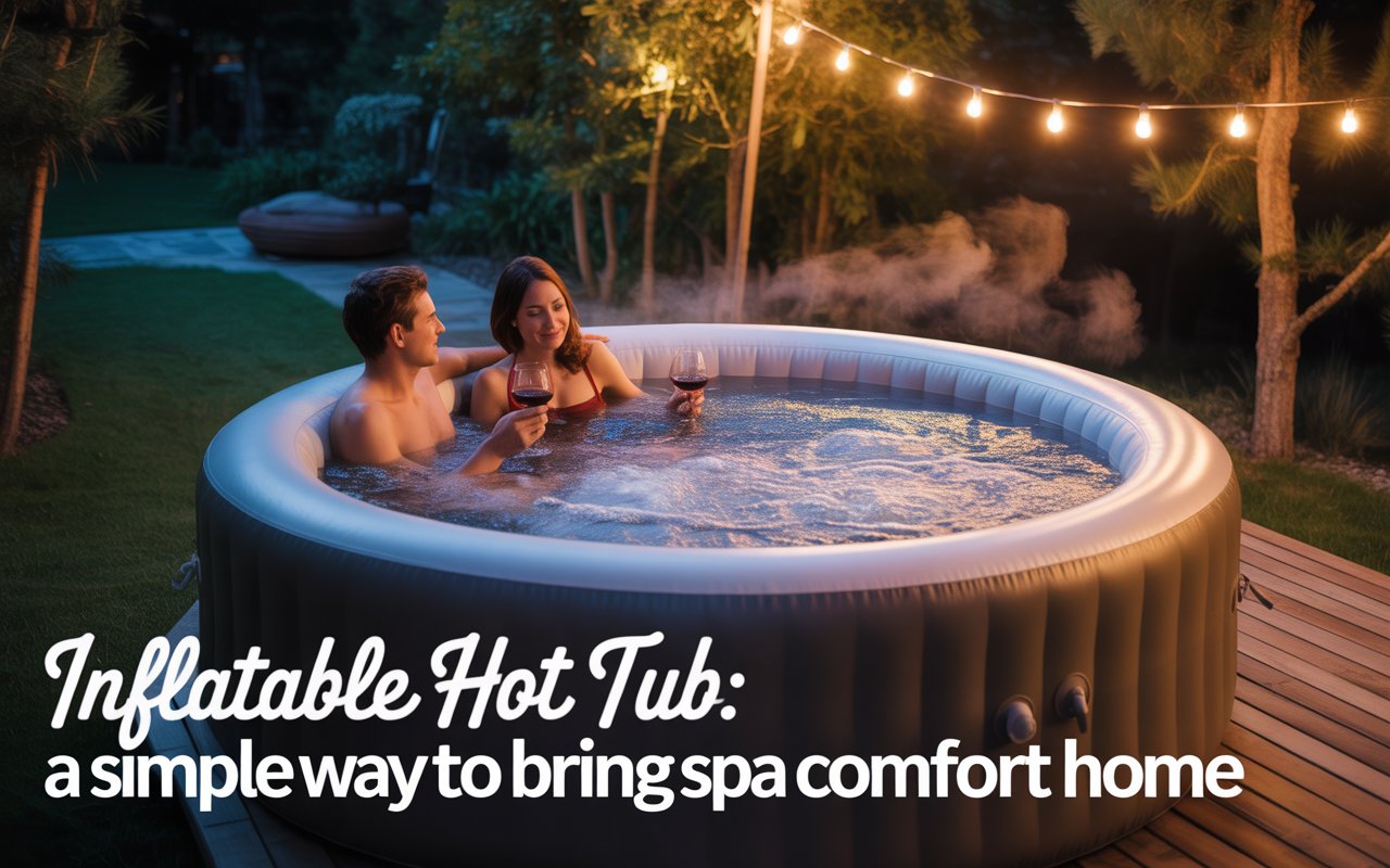 inflatable hot tub