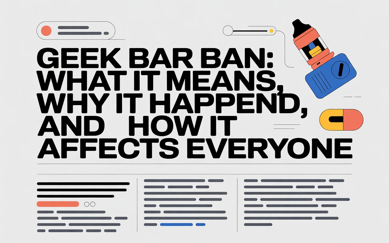 geek bar ban