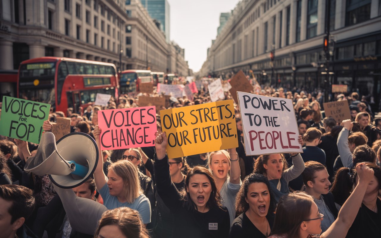 London Protests: Voices, Streets, and the Power of Public Expression