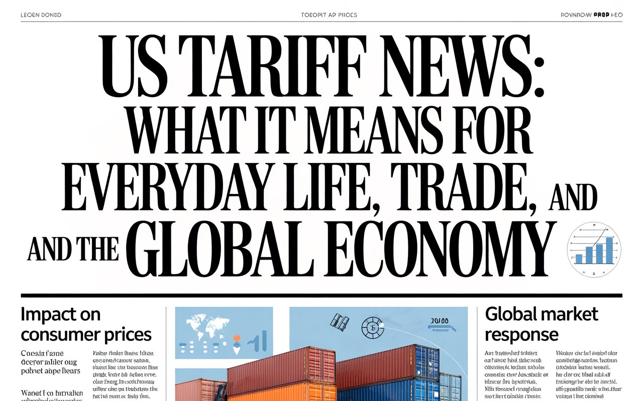 US Tariff News: What It Means for Everyday Life, Trade, and the Global Economy
