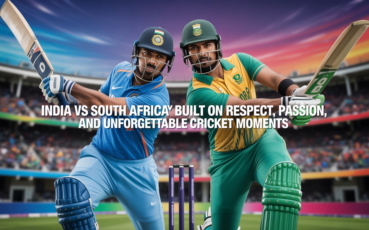 India vs South Africa: A Rivalry Built on Respect, Passion, and Unforgettable Cricket Moments