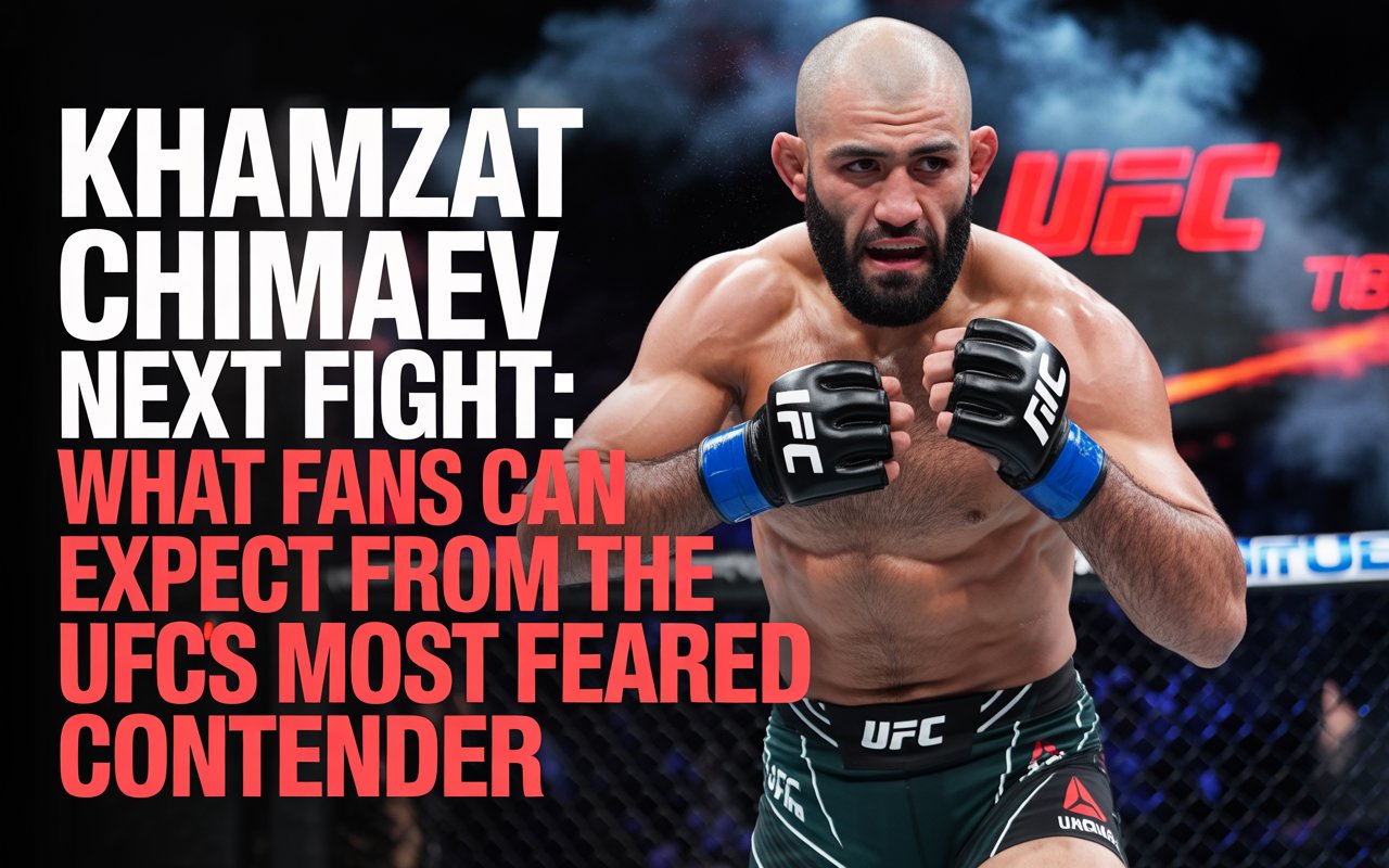 Khamzat Chimaev Next Fight: What Fans Can Expect from the UFC’s Most Feared Contender