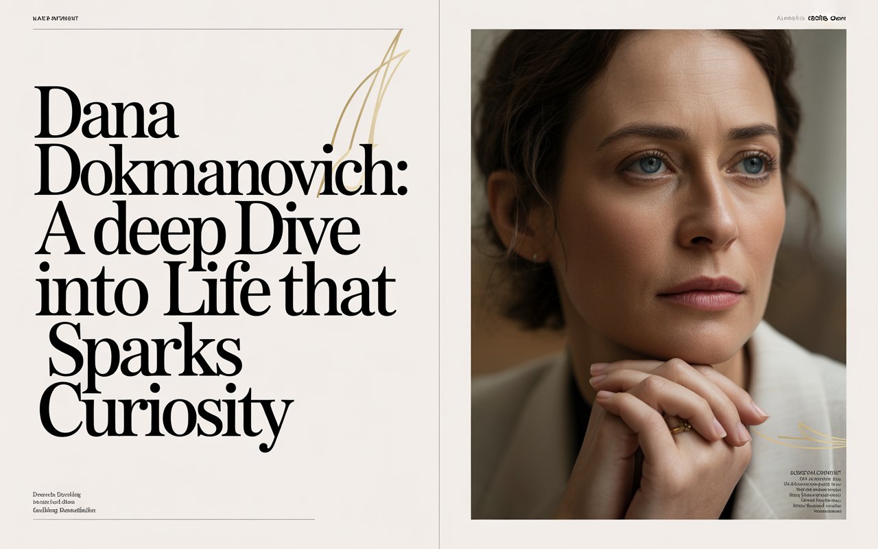 Dana Dokmanovich: A Deep Dive into a Life That Sparks Curiosity