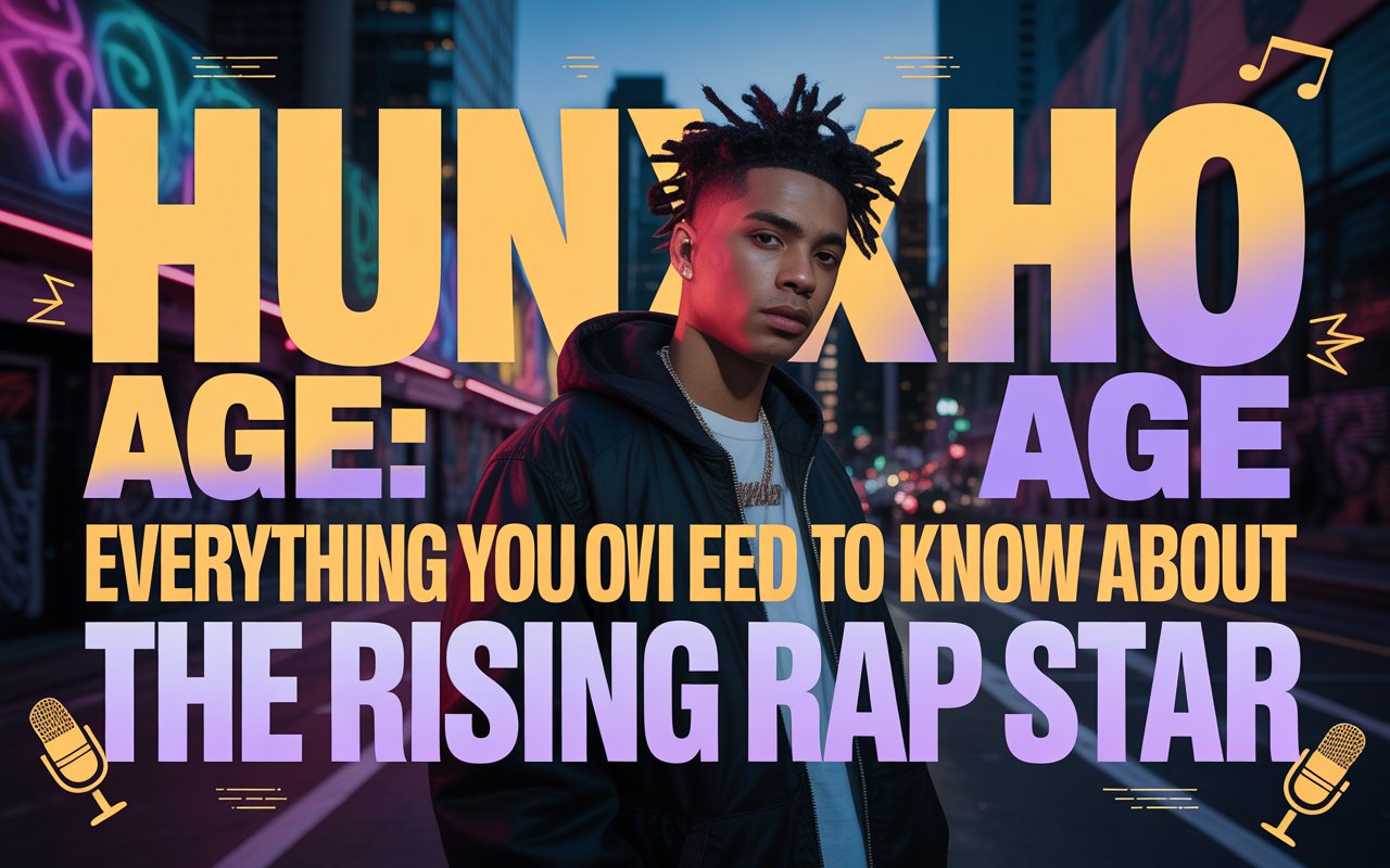 Hunxho Age: Everything You Need to Know About the Rising Rap Star
