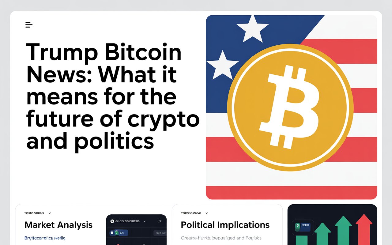 Trump Bitcoin News: What It Means for the Future of Crypto and Politics