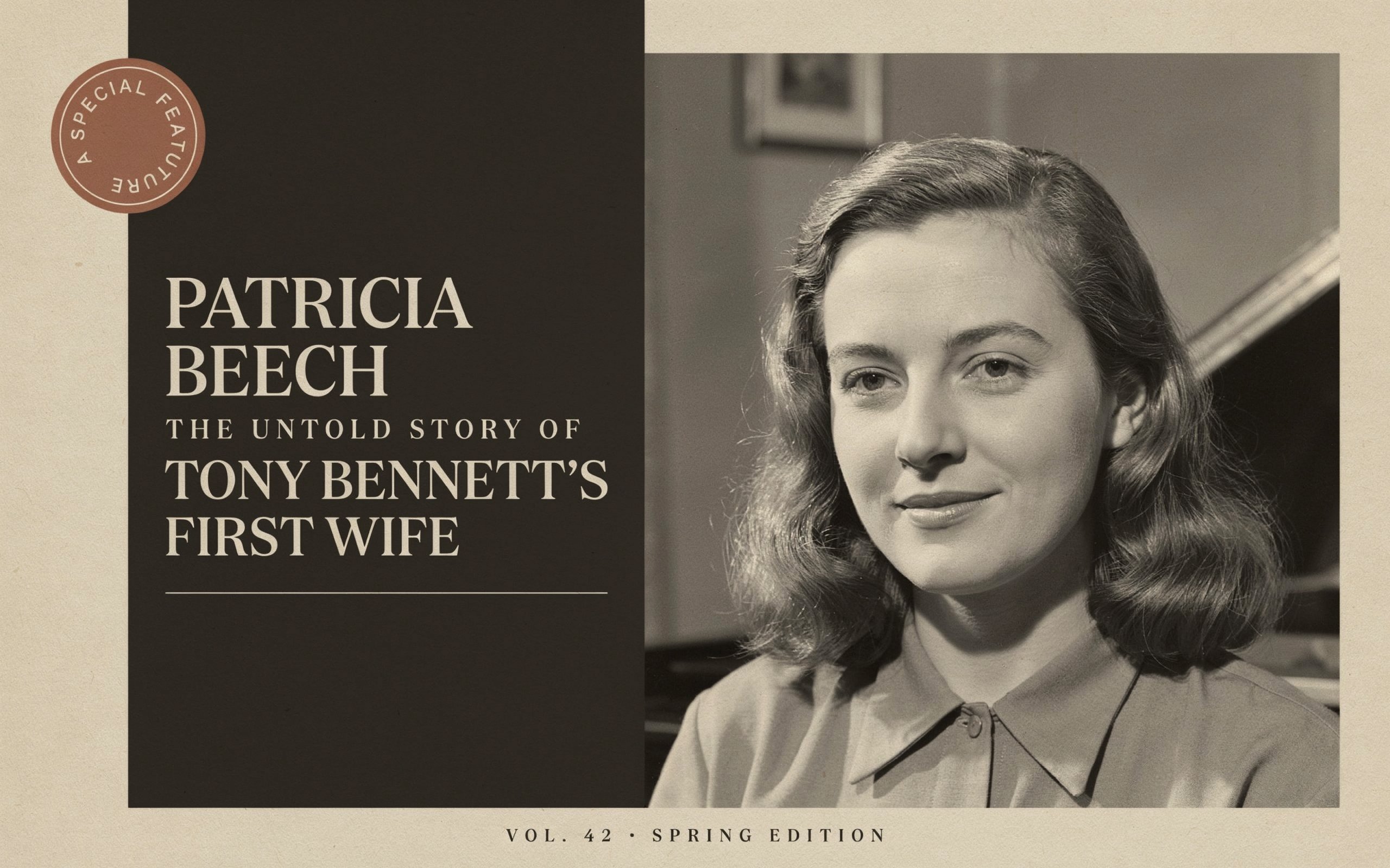 Patricia Beech: The Untold Story of Tony Bennett’s First Wife