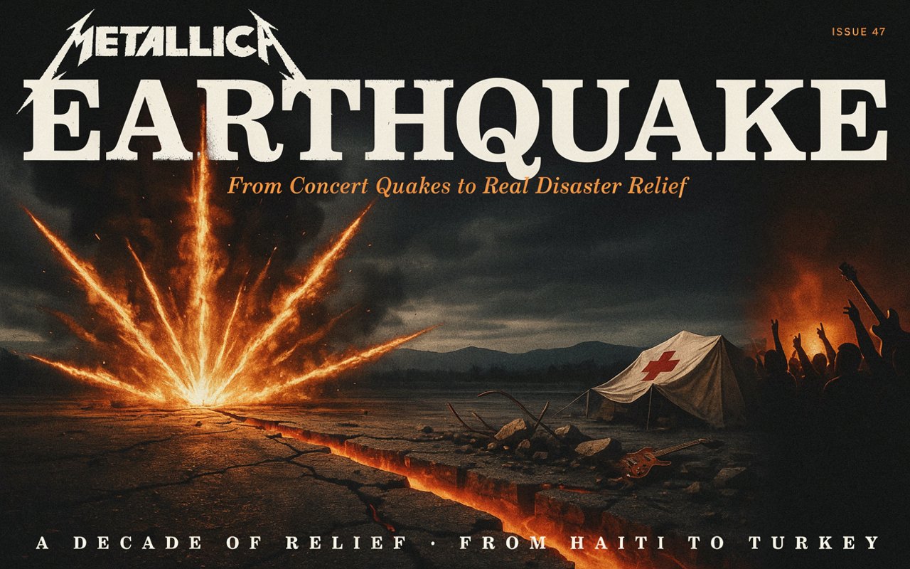 Metallica Earthquake: From Concert Quakes to Real Disaster Relief