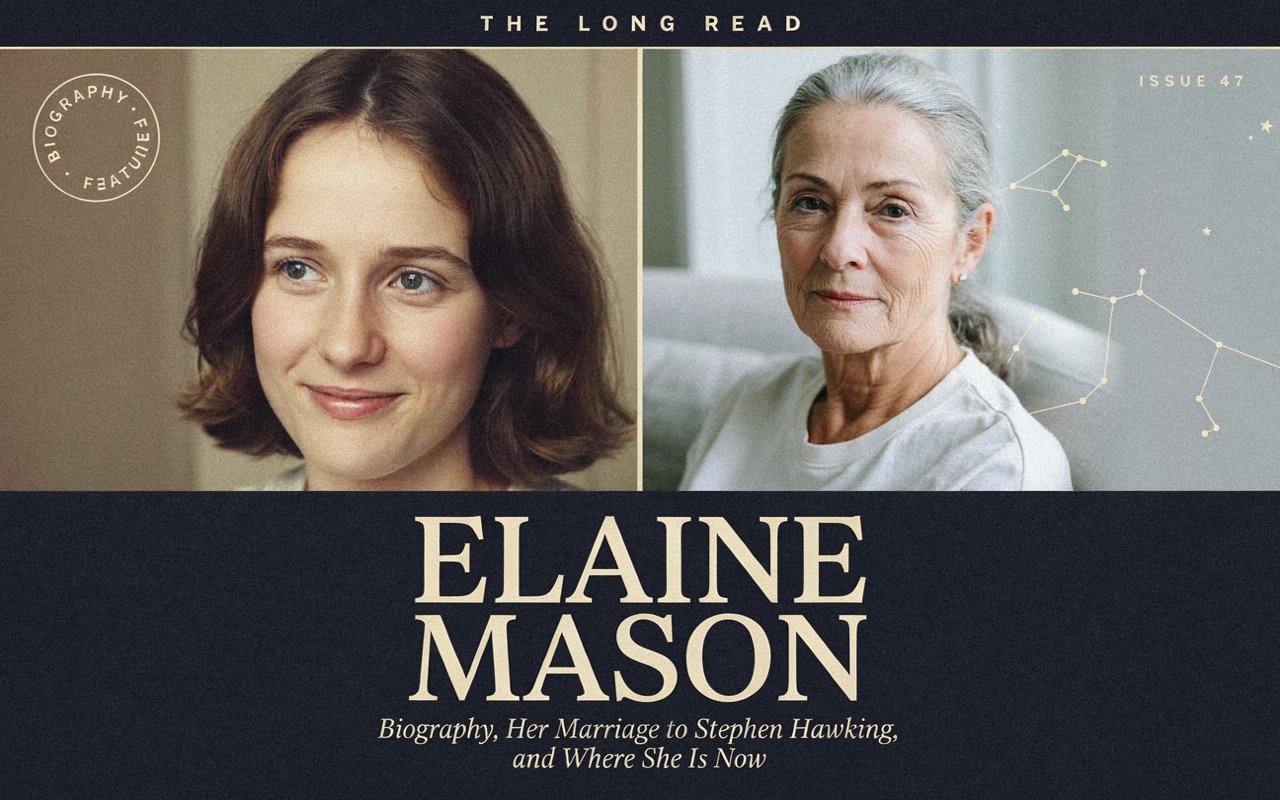 Elaine Mason: Biography, Her Marriage to Stephen Hawking, and Where She Is Now